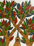 Vriksh Pakshi Gond Painting (A4 Size)